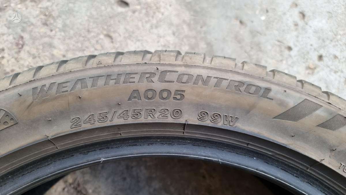 Bridgestone Weather Control A005, universalios 245/45 R20