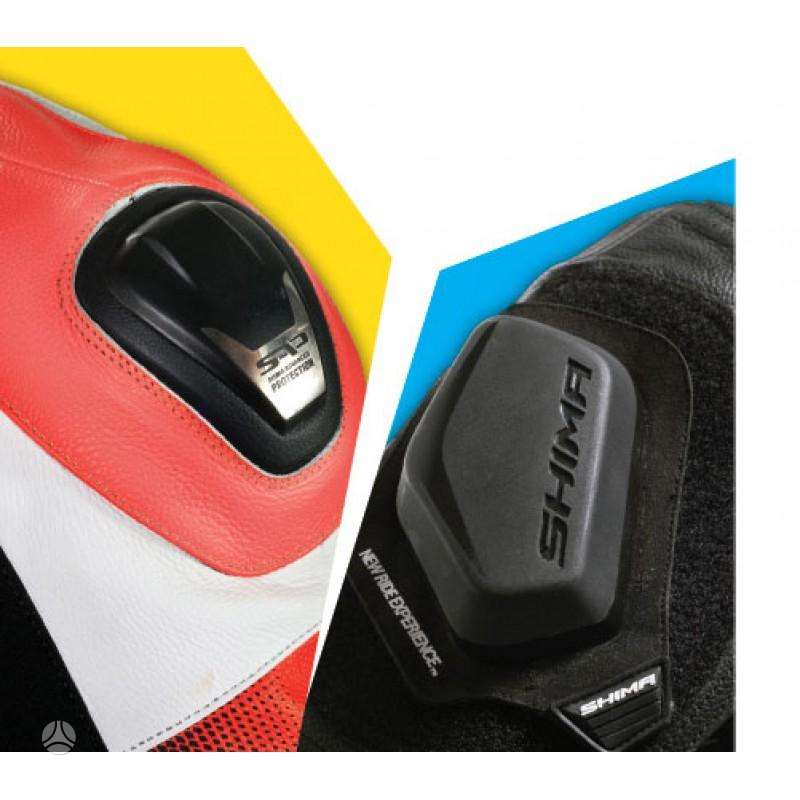 Shima STR 2-BRIGHT RED/BLACK, dviejų dalių