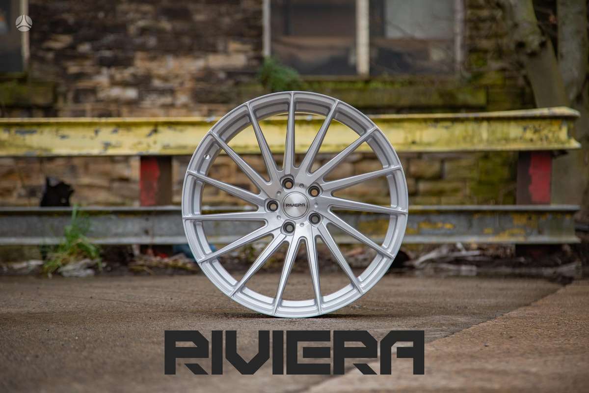 RIVIERA RV199 Silver Brushed, light alloy, R20