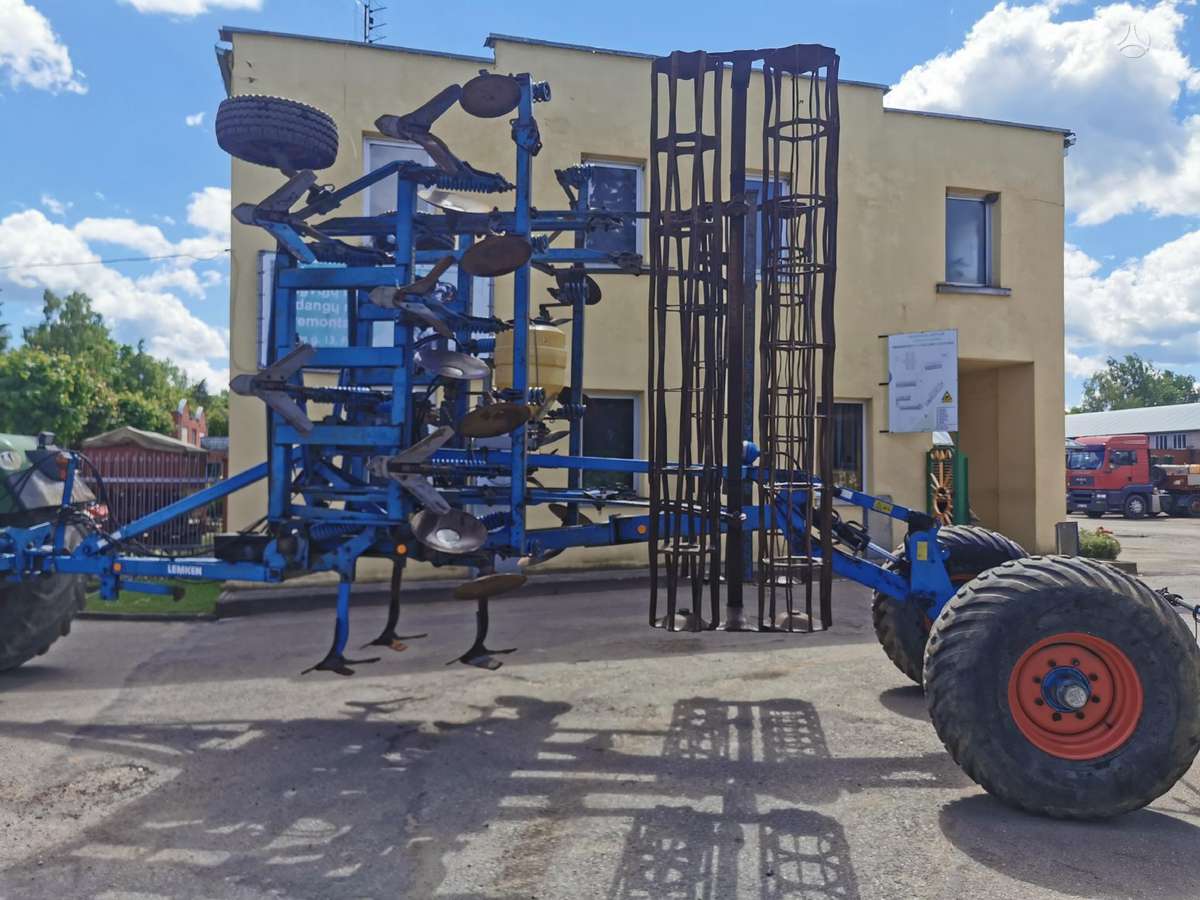 Lemken Smaragd d9/600, скребки, скрубберы