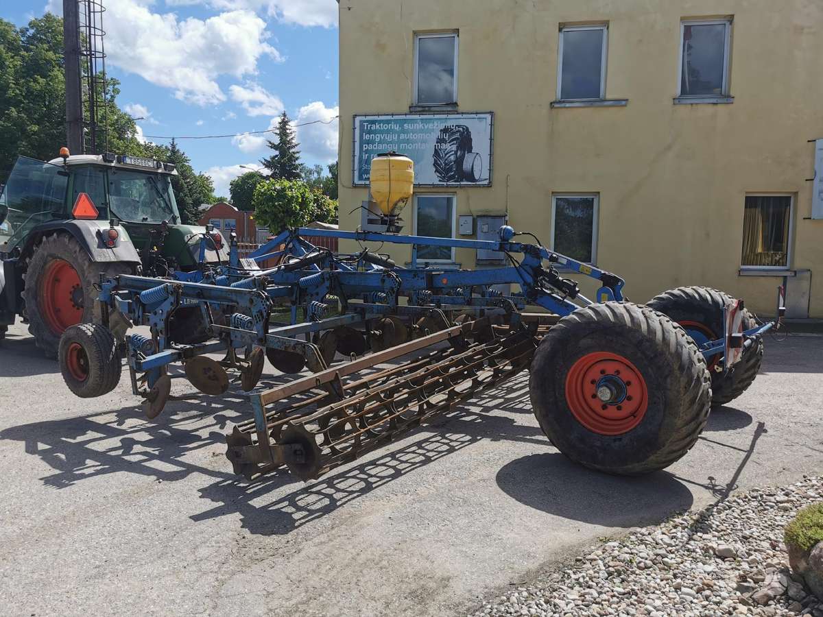 Lemken Smaragd d9/600, scrapers, scrubbers