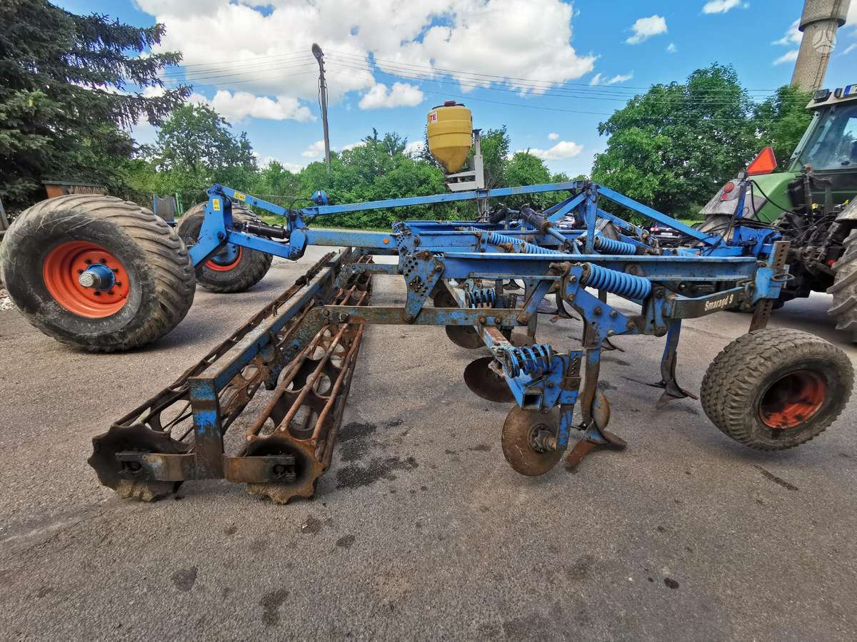 Lemken Smaragd d9/600, скребки, скрубберы