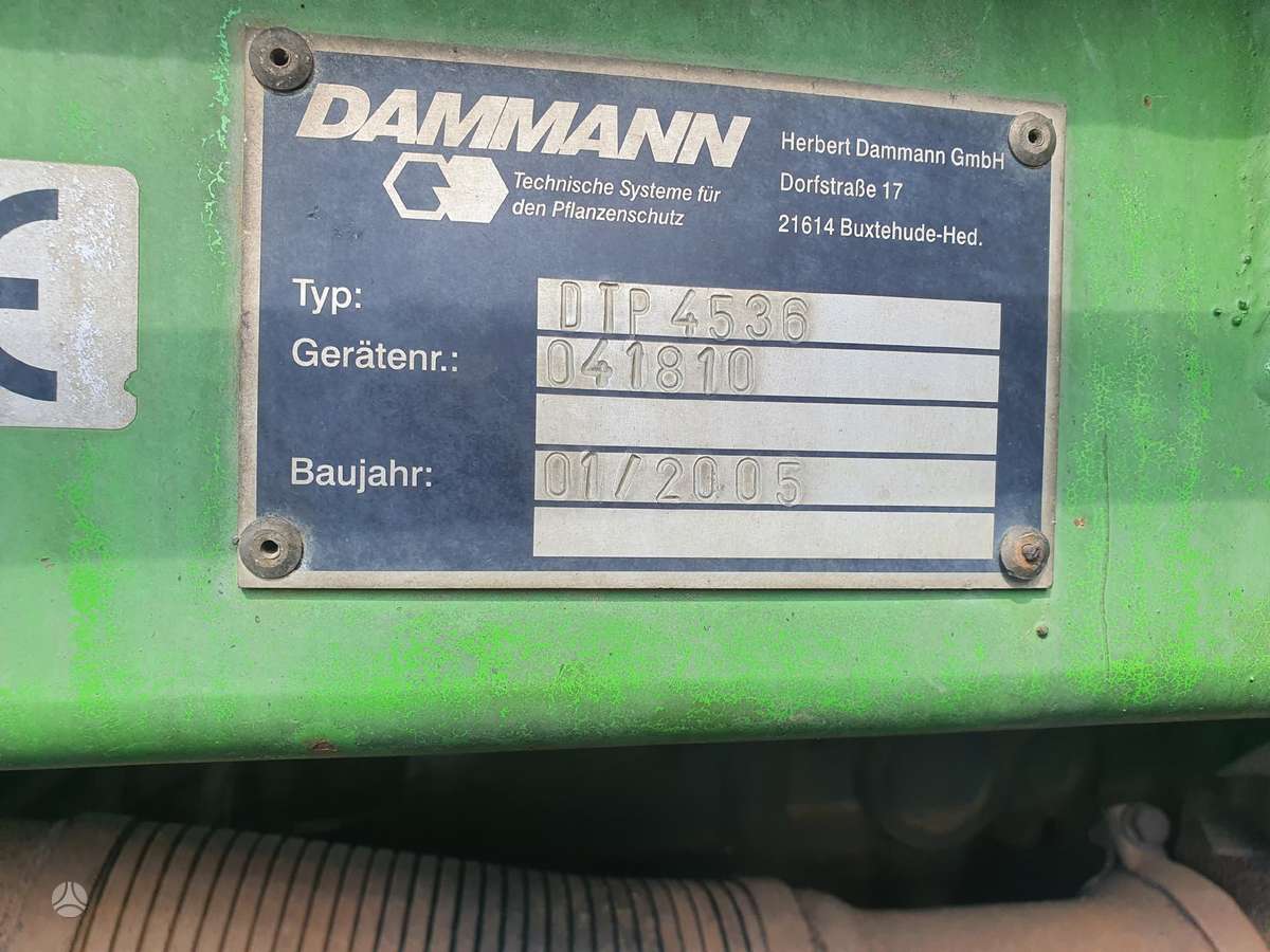 Dammann DTP 4536, self-propelled sprayers