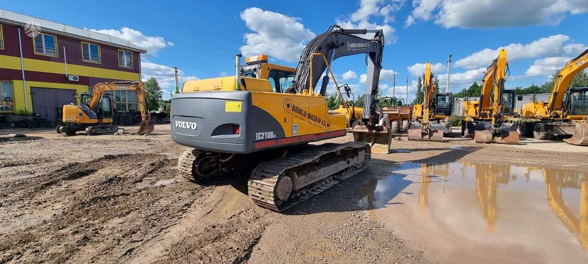 Volvo EC210B, экскаваторы