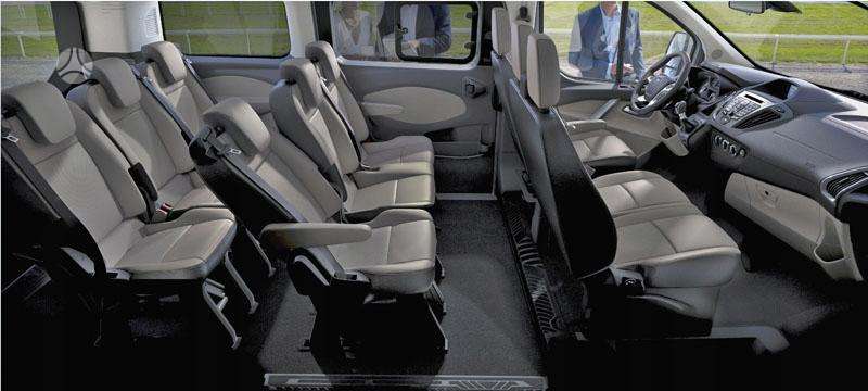 Ford Transit Custom, пассажирский микроавтобус