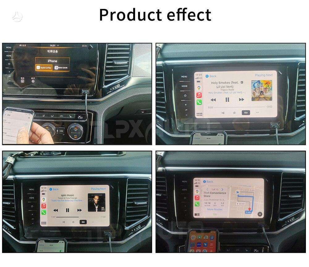 -Kita- Bevielis/wireless carplay adapteris, мультимедиa