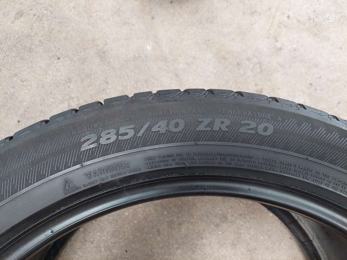Michelin, summer 285/40 R20