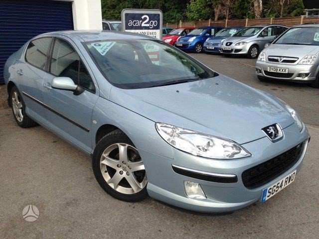 Peugeot 407 variklio detalės