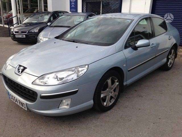 Peugeot 407 variklio detalės