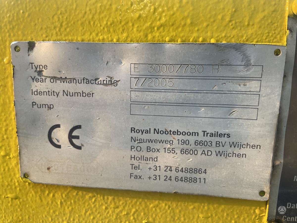 Nooteboom, custom trailer / semi-trailer