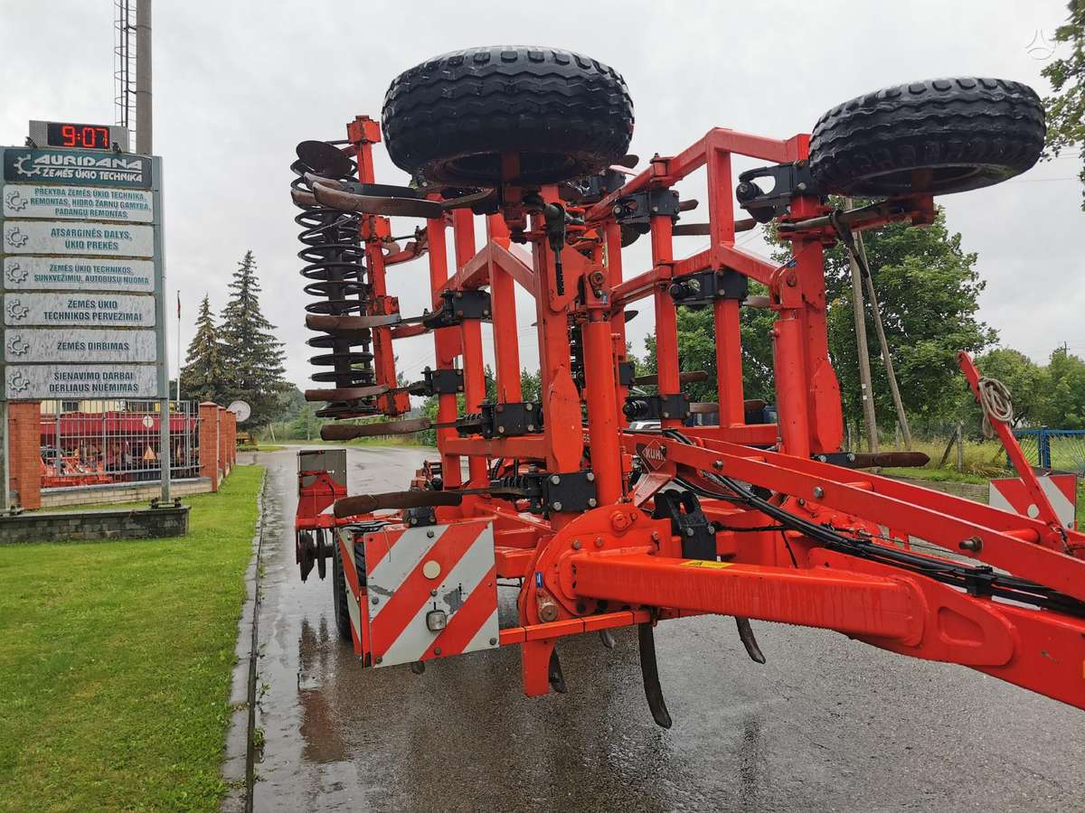 Kuhn Cultimer 6500, skutikai, purentuvai