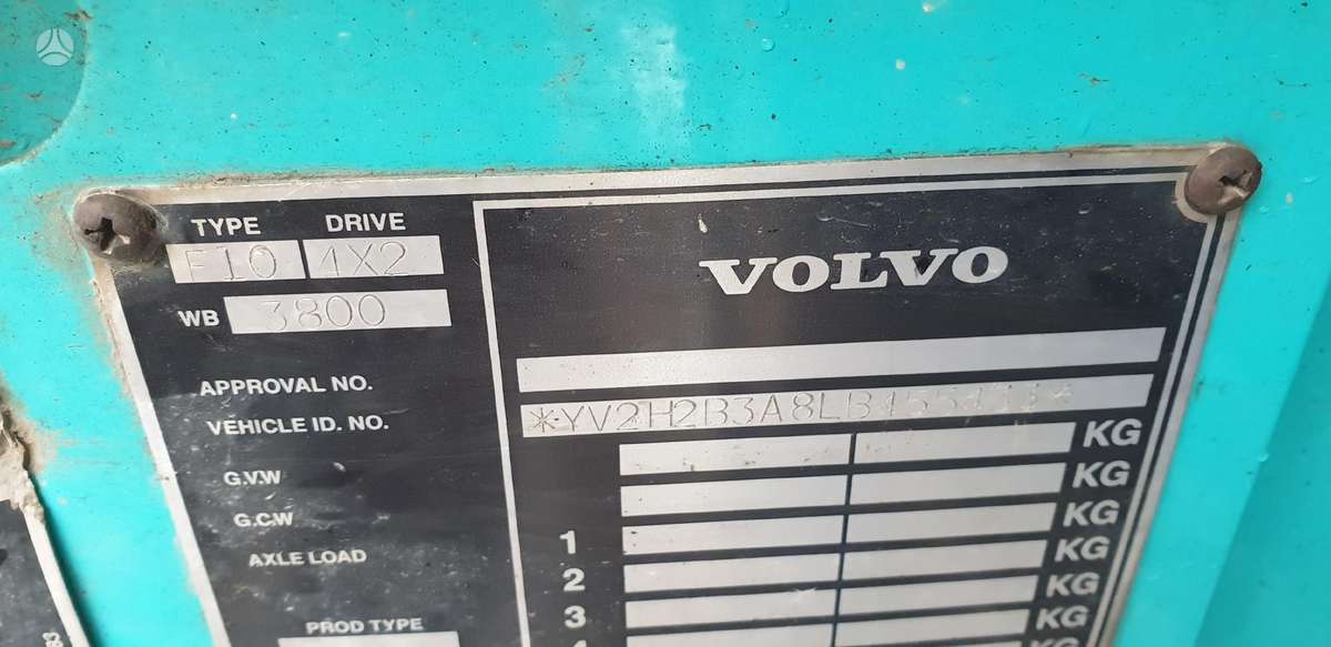 Volvo F 10, single sleeper