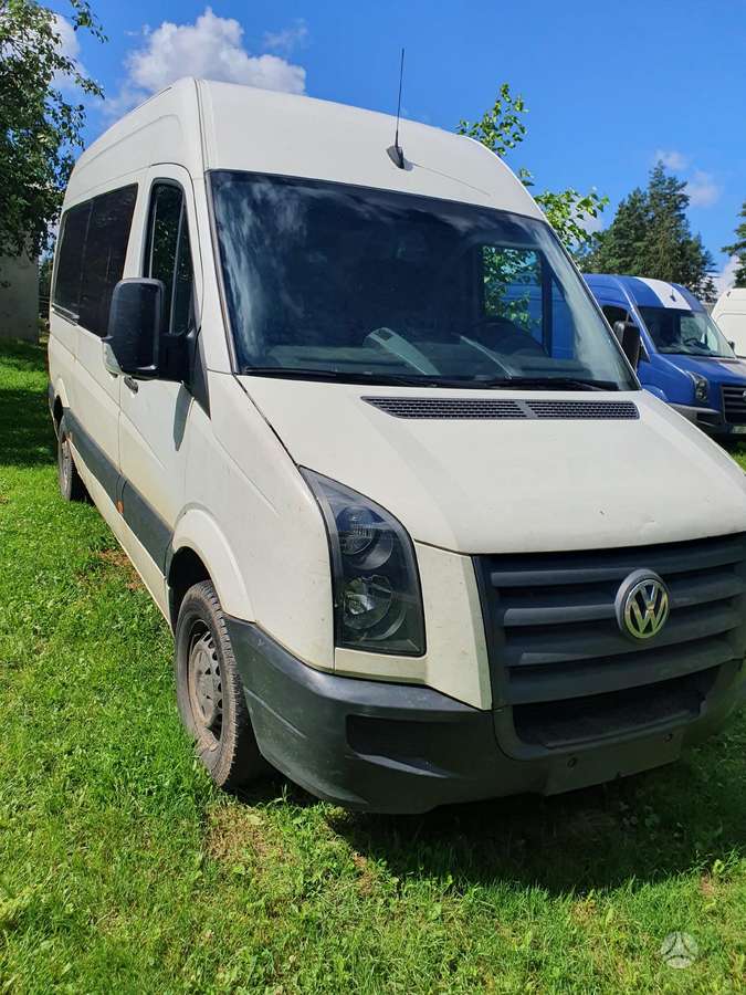 Volkswagen Crafter variklio detalės