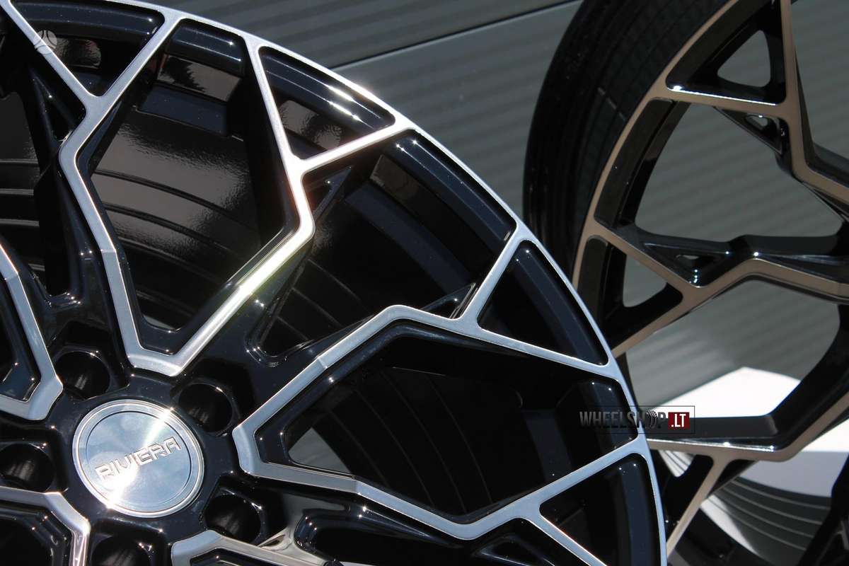 RIVIERA RF5 Black Polished FlowFormed, light alloy, R20