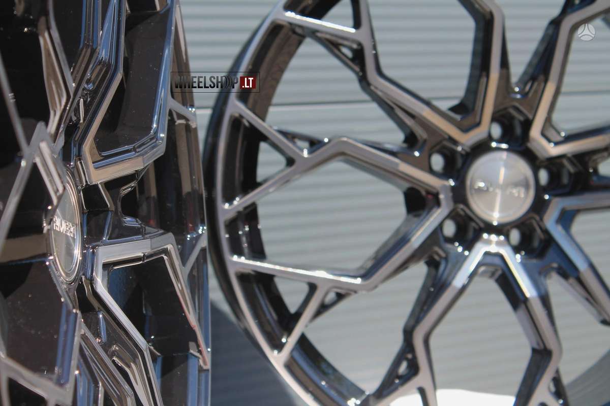 RIVIERA RF5 Black Polished FlowFormed, light alloy, R20
