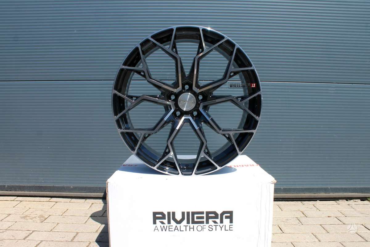 RIVIERA RF5 Black Polished FlowFormed, легкосплавные , R20