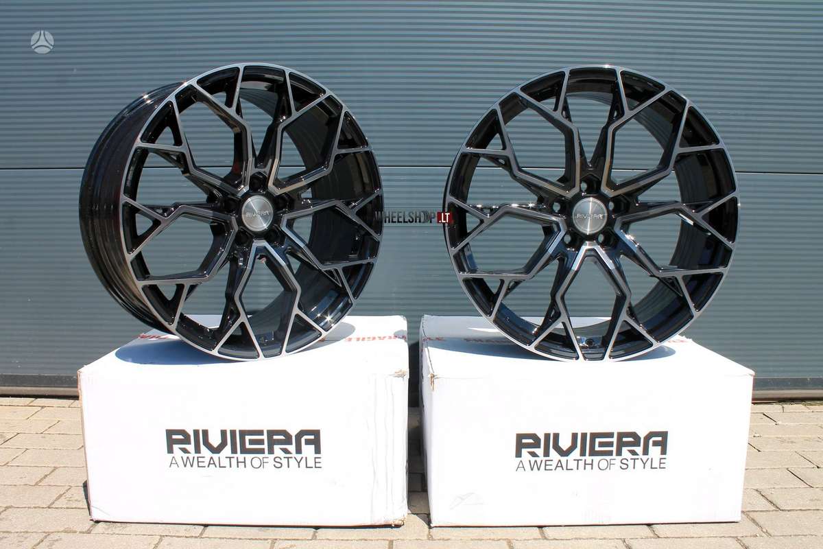RIVIERA RF5 Black Polished FlowFormed, легкосплавные , R20