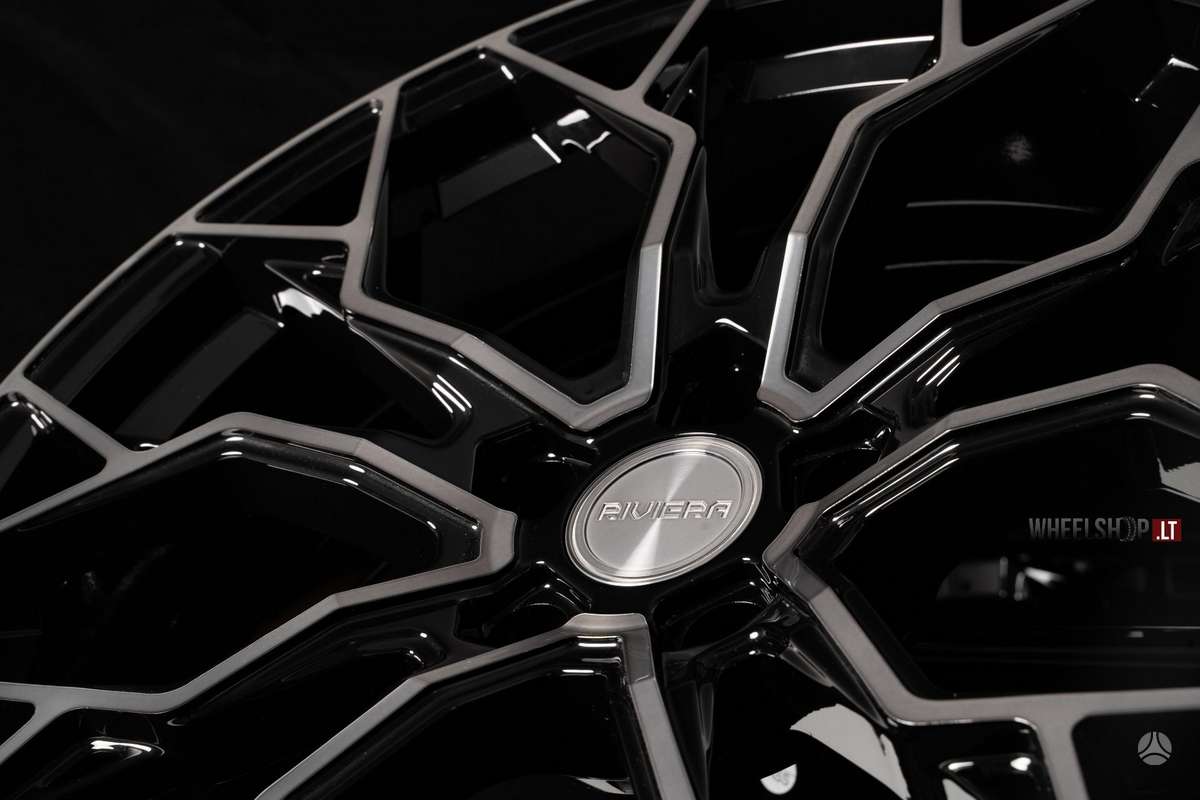 RIVIERA RF5 Black Polished FlowFormed, light alloy, R21