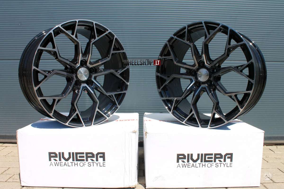 RIVIERA RF5 Black Polished FlowFormed, легкосплавные , R21