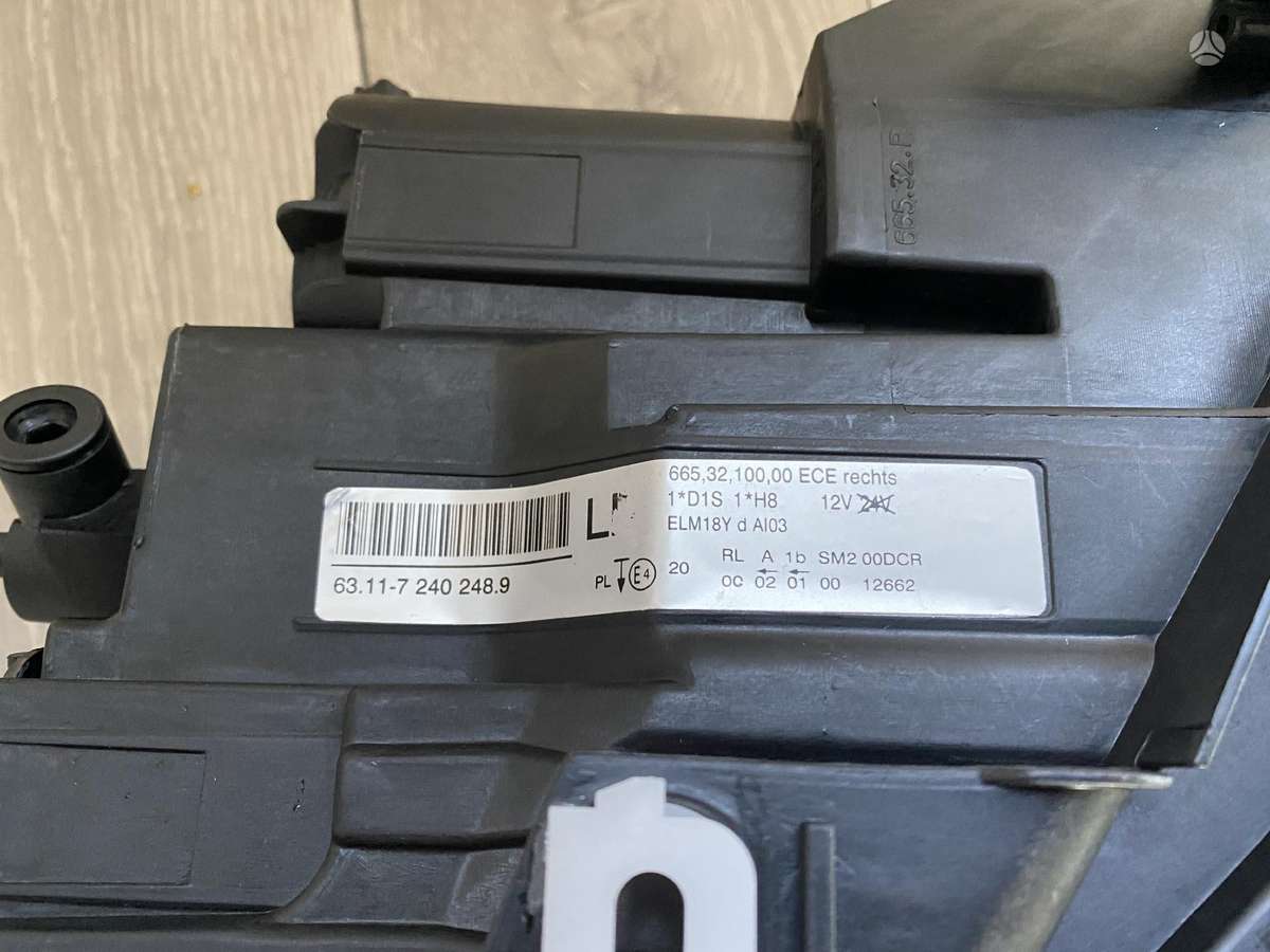 BMW 3 serija žibintai