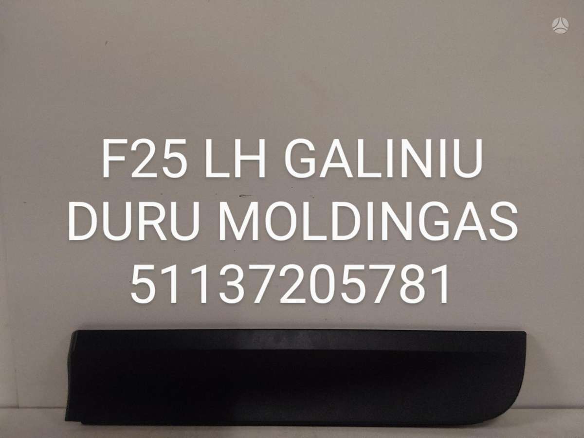 BMW X3 rezerves daļās