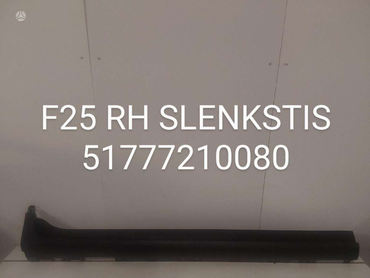 BMW X3 rezerves daļās