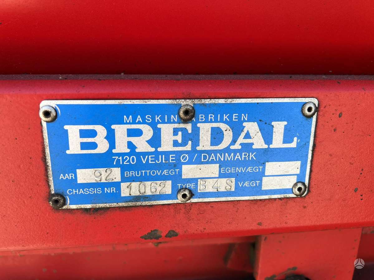 Bredal B4S, barstytuvai