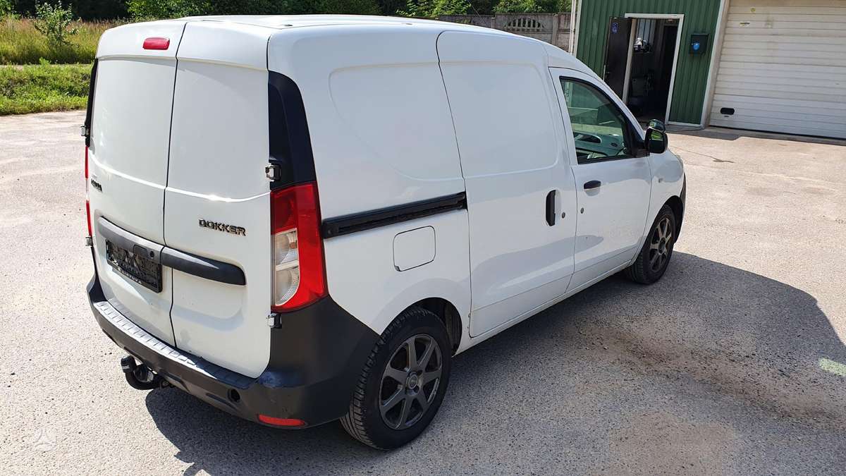 Dacia Dokker по частям. Dalimis