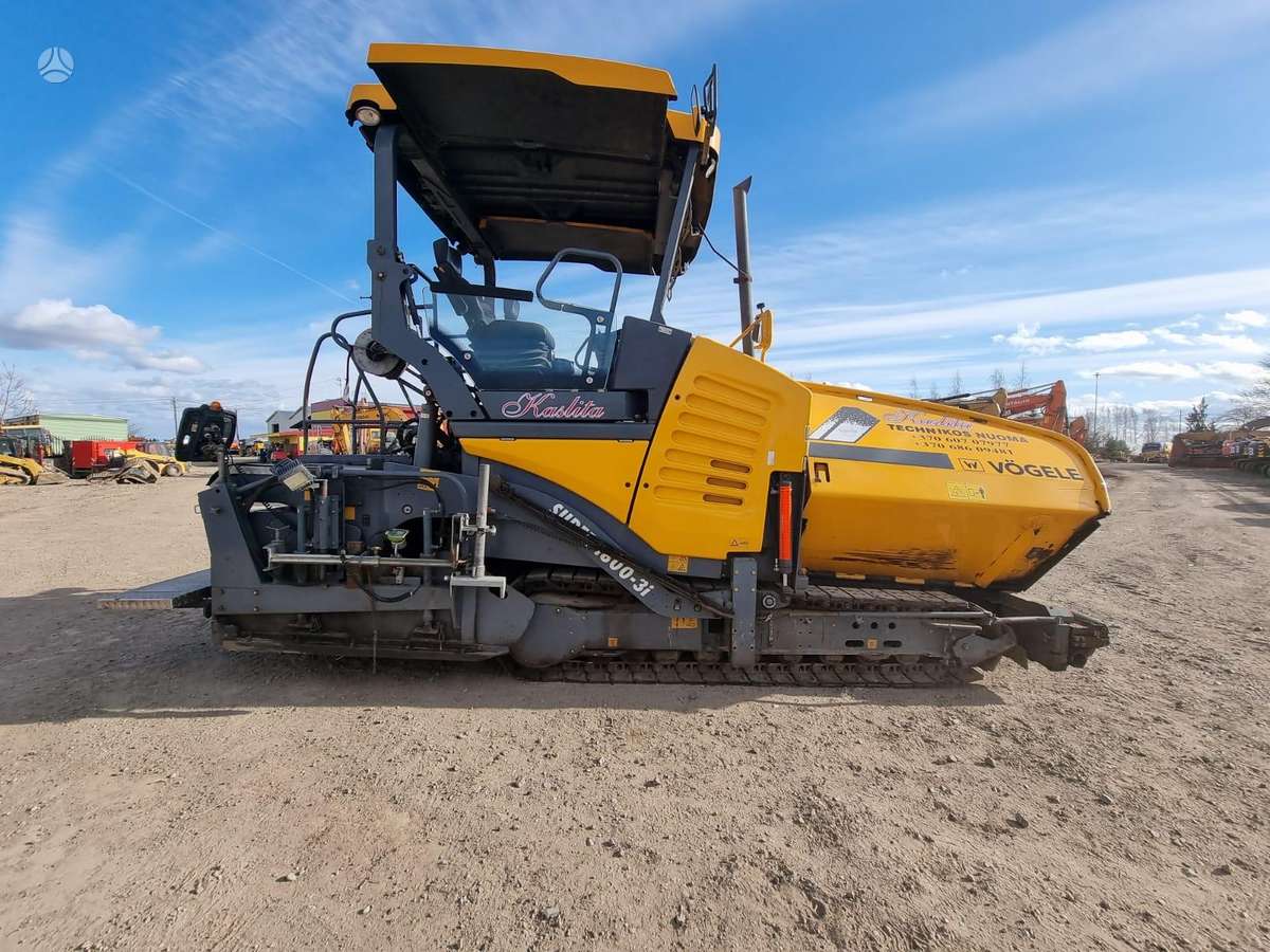 Vögele 1800-3i, paving machinery