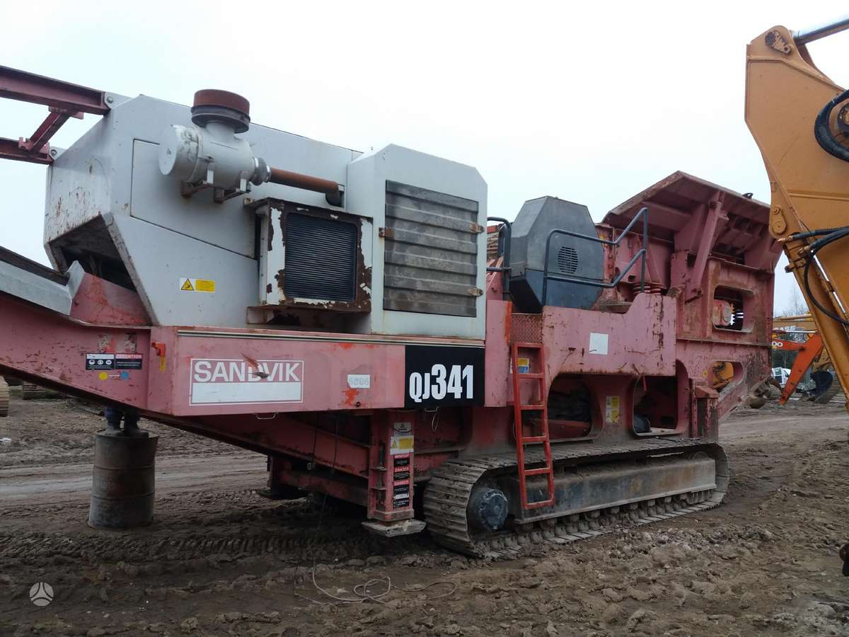 -Kita- Sandvik QJ 341, камнедробилки