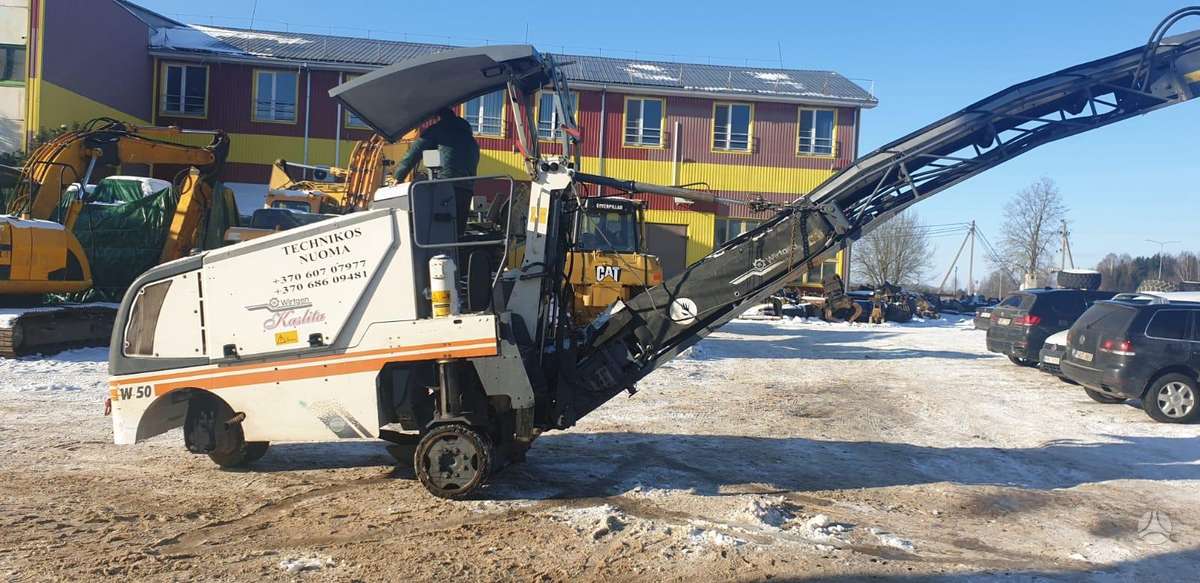 Wirtgen W50, kelių tiesimo mašinos