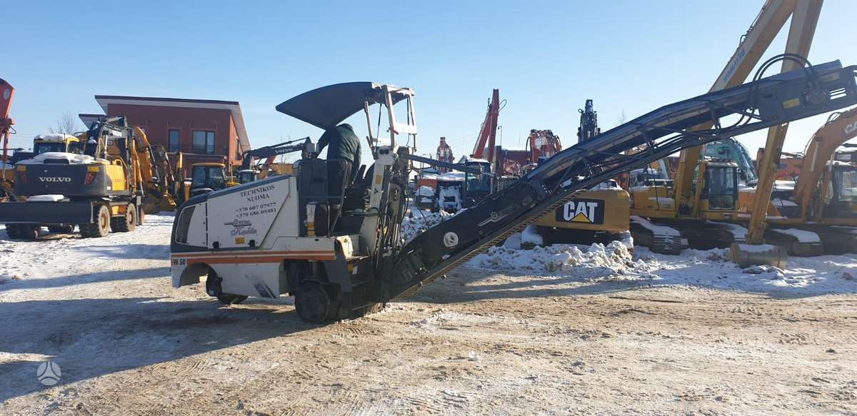 Wirtgen W50, kelių tiesimo mašinos