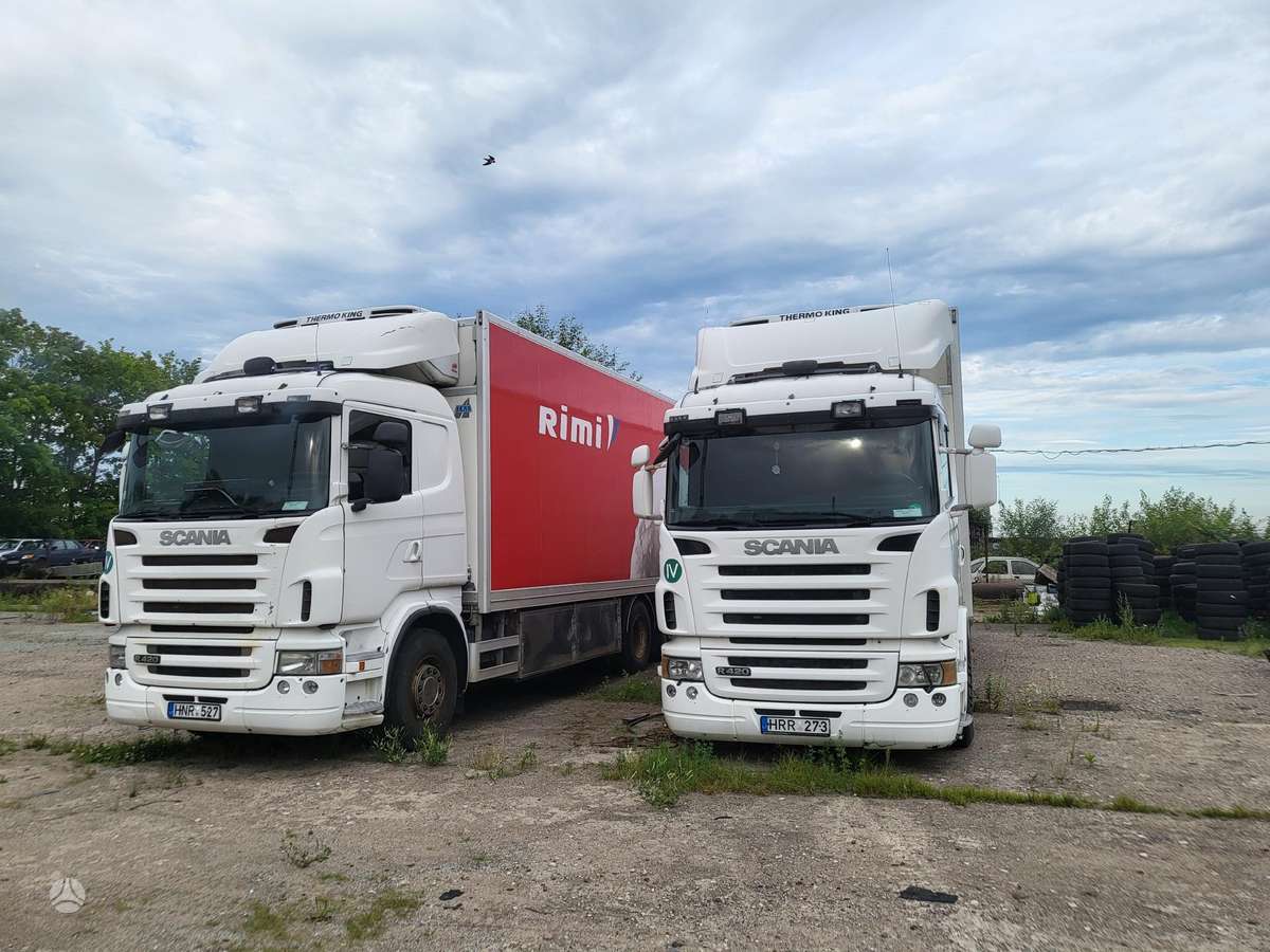 Scania R 420, šaldytuvai