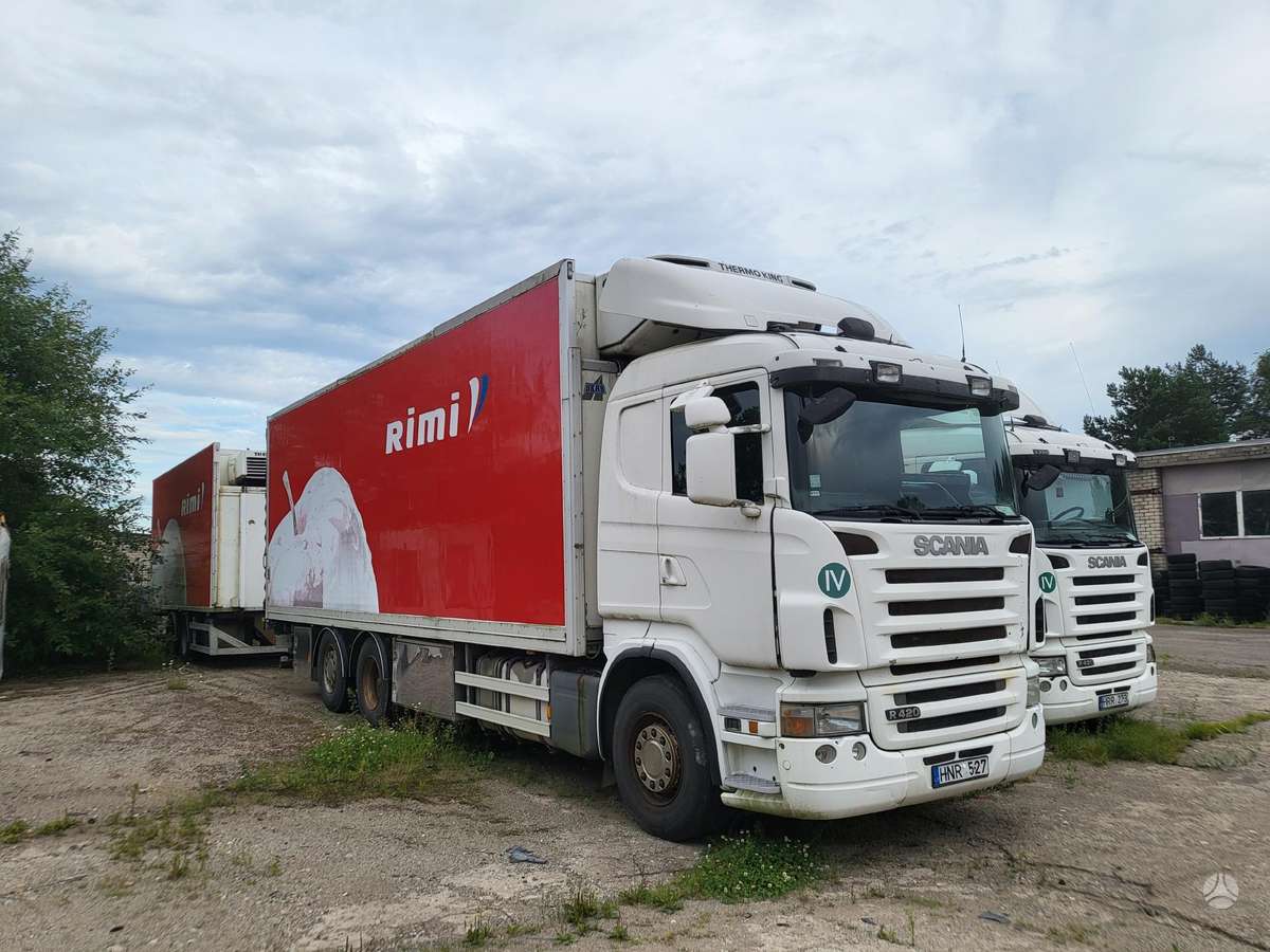 Scania R 420, šaldytuvai