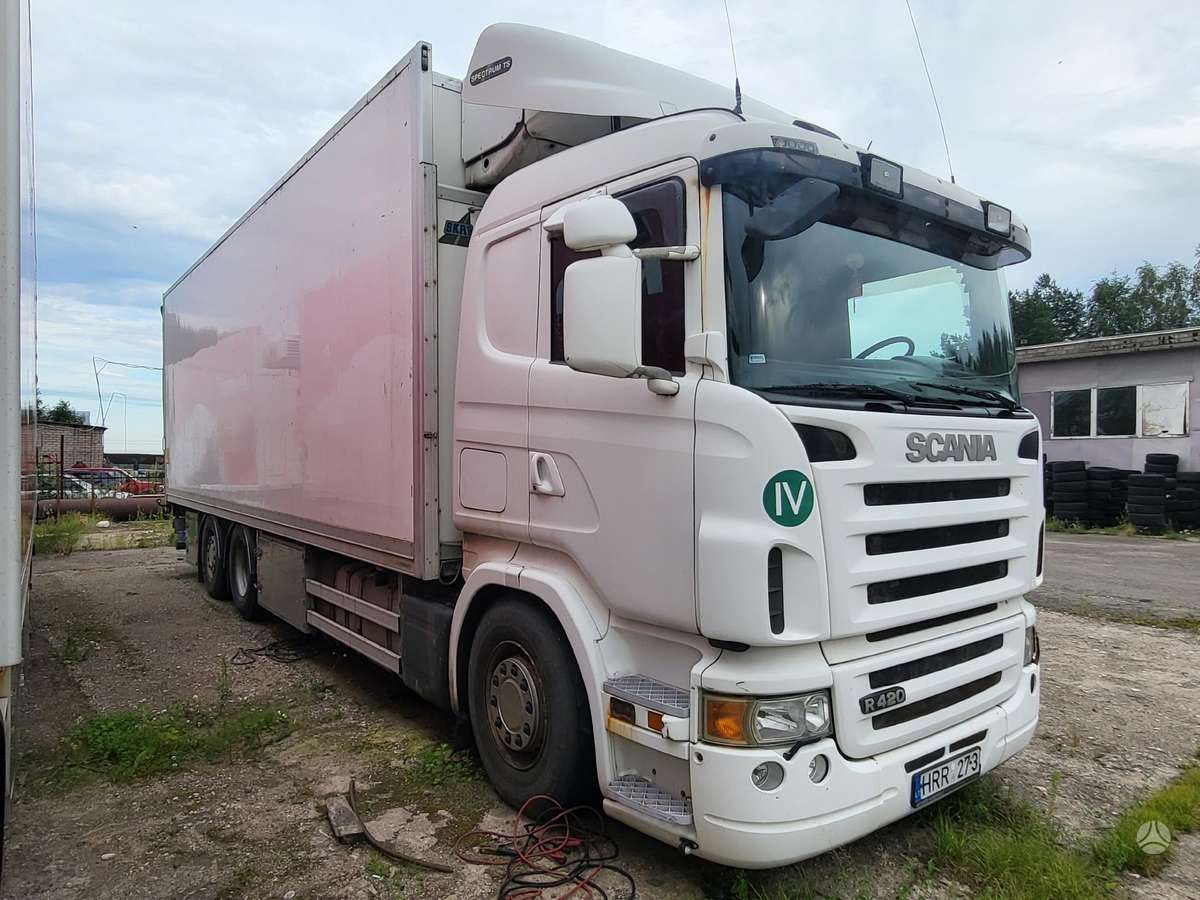 Scania R 420, šaldytuvai