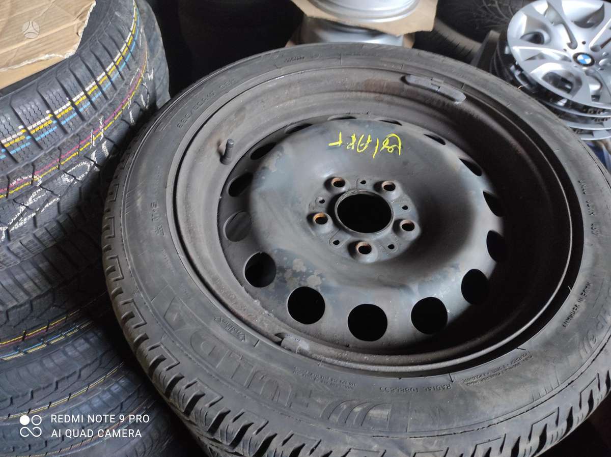 BMW, стальные штампованные диски, R17