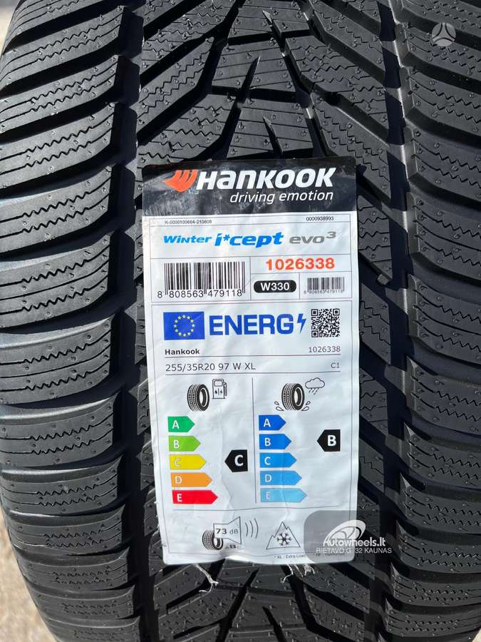 Hankook Winter I*Cept EVO 3, winter 255/35 R20
