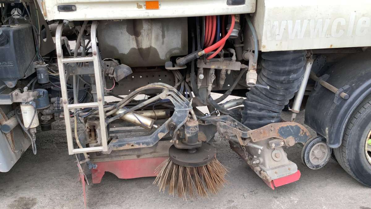 DAF LF45.160, šlavimo mašinos