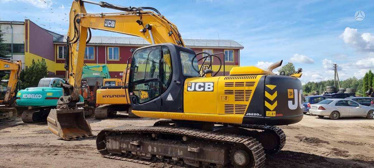JCB JS220LC, ekskavatoriai