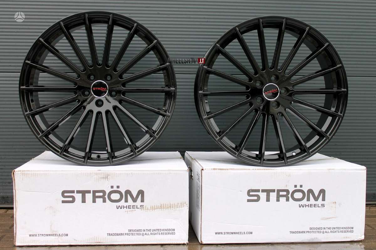 STROM STR4 Gloss Black 84,1-71,6, light alloy, R23