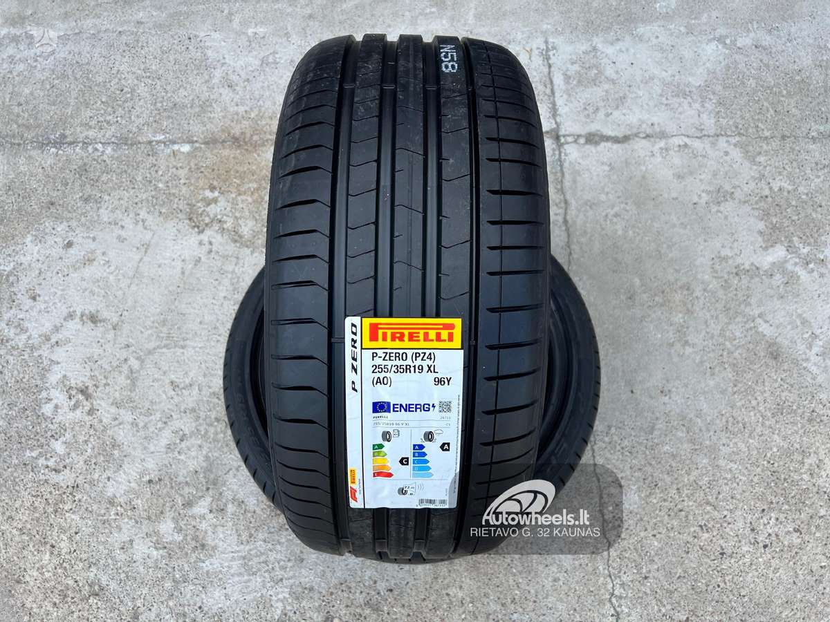 Pirelli P Zero Luxury, vasarinės 255/35 R19