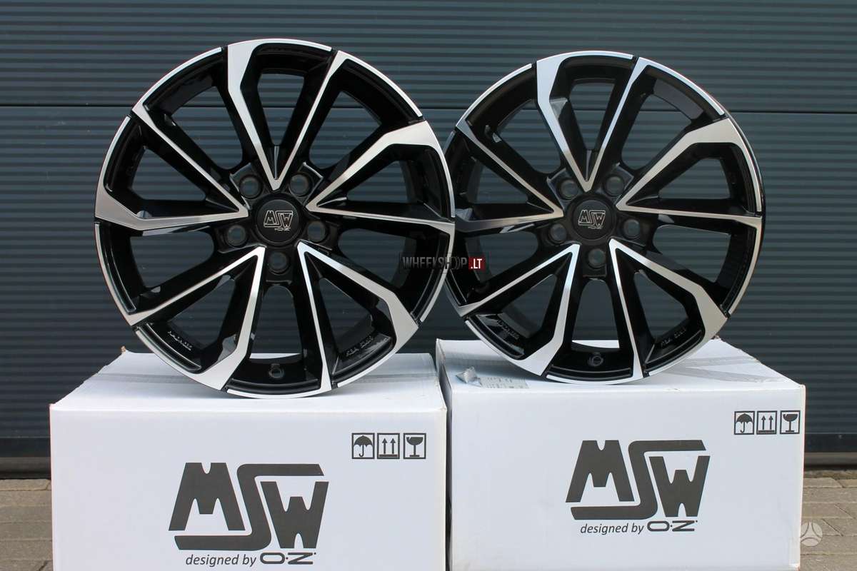 MSW 42 Gloss BLack Full Polished, light alloy, R18