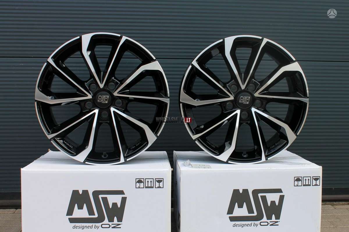 MSW 42 Gloss BLack Full Polished, light alloy, R18