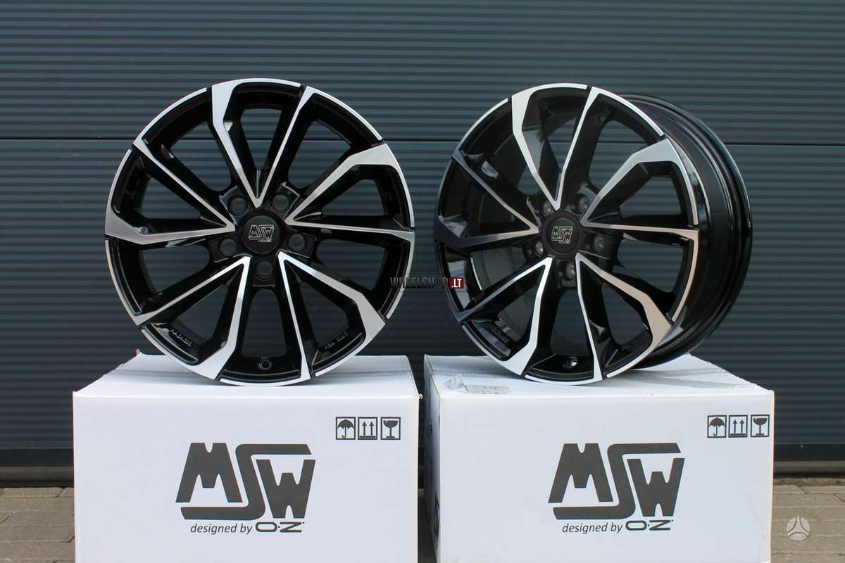 MSW 42 Gloss BLack Full Polished, легкосплавные , R18