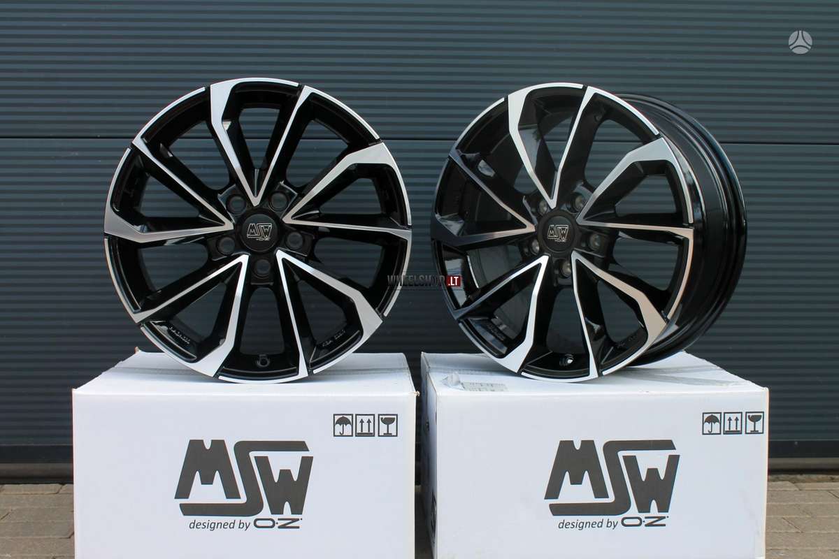 MSW 42 Gloss BLack Full Polished, light alloy, R18