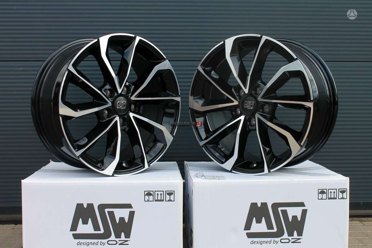 MSW 42 Gloss BLack Full Polished, light alloy, R18