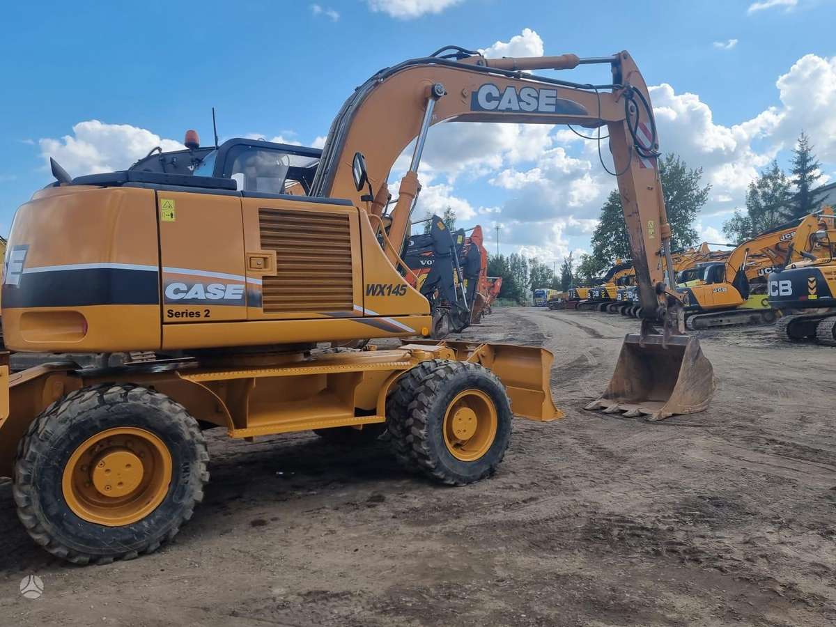 Case WX145, excavator