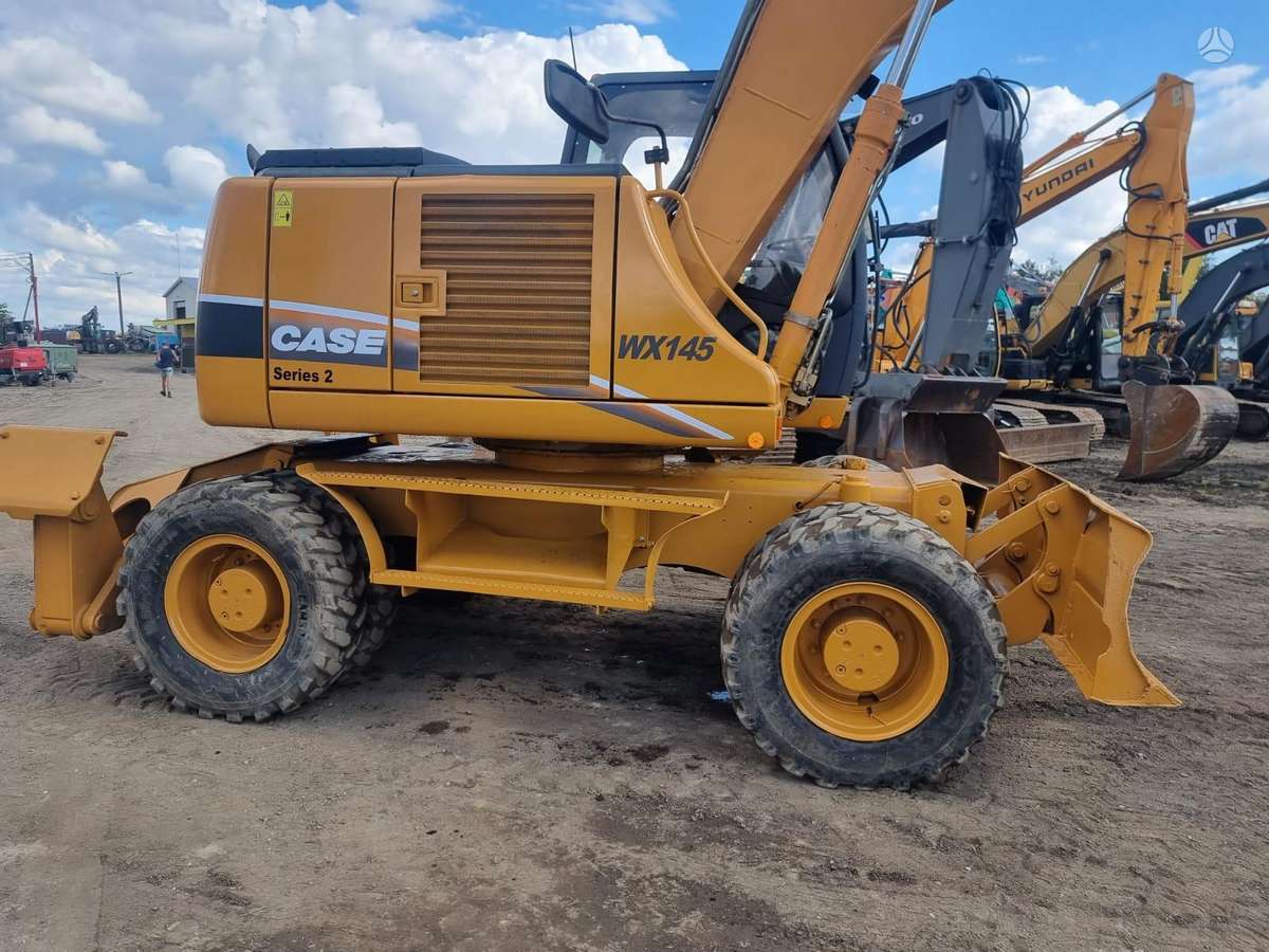 Case WX145, экскаваторы