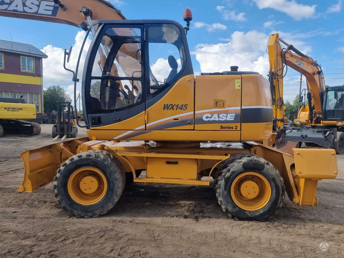 Case WX145, excavator