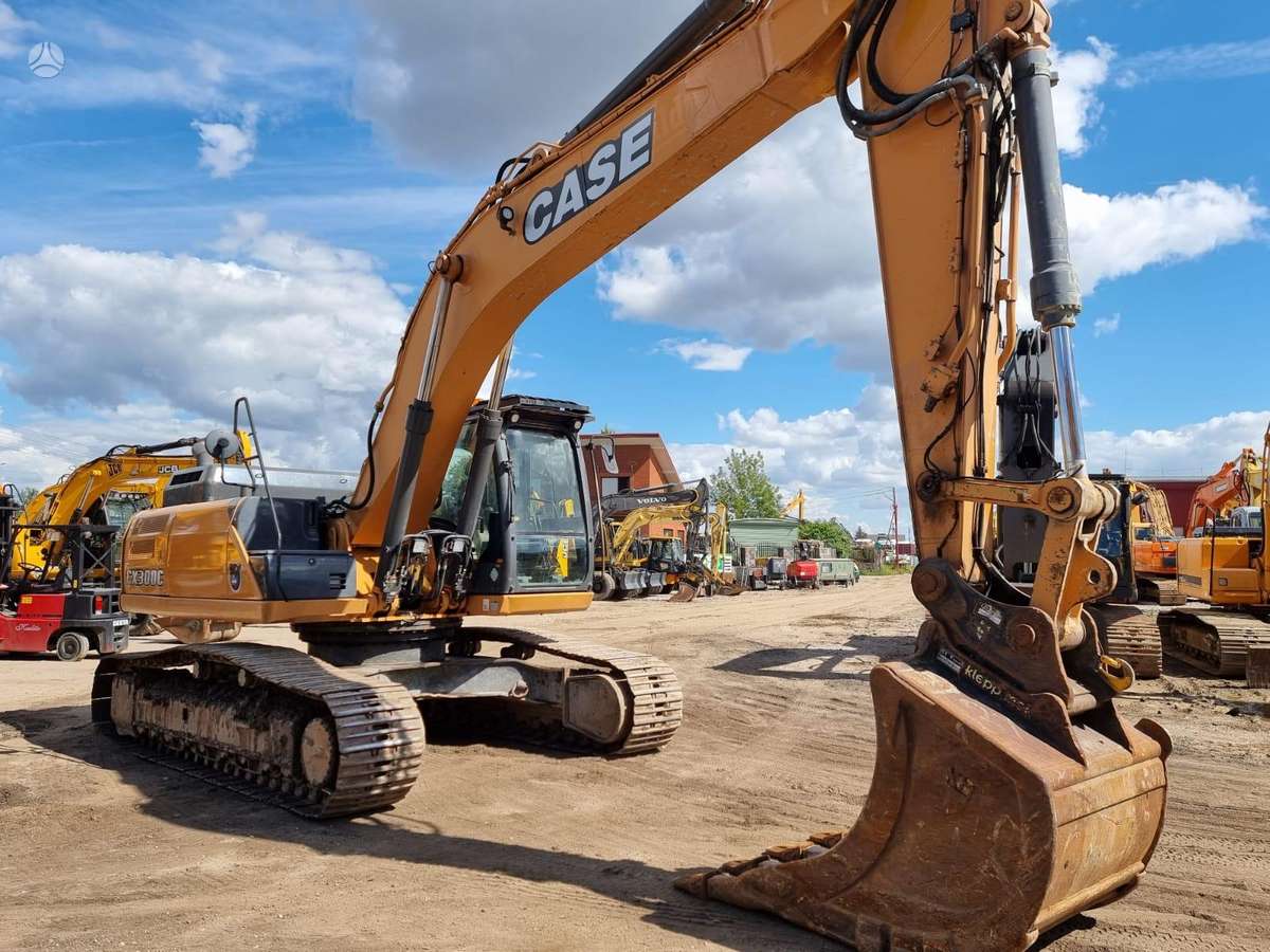 Case CX300C, excavator